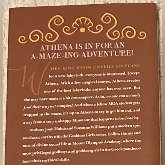 Goddess Girl Athena The Proud By Joan Holub And Suzanne Williams (paper cover) - Picture 3 of 4